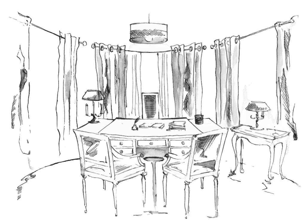 Illustration du cabinet de l'avocate Lucie Laux