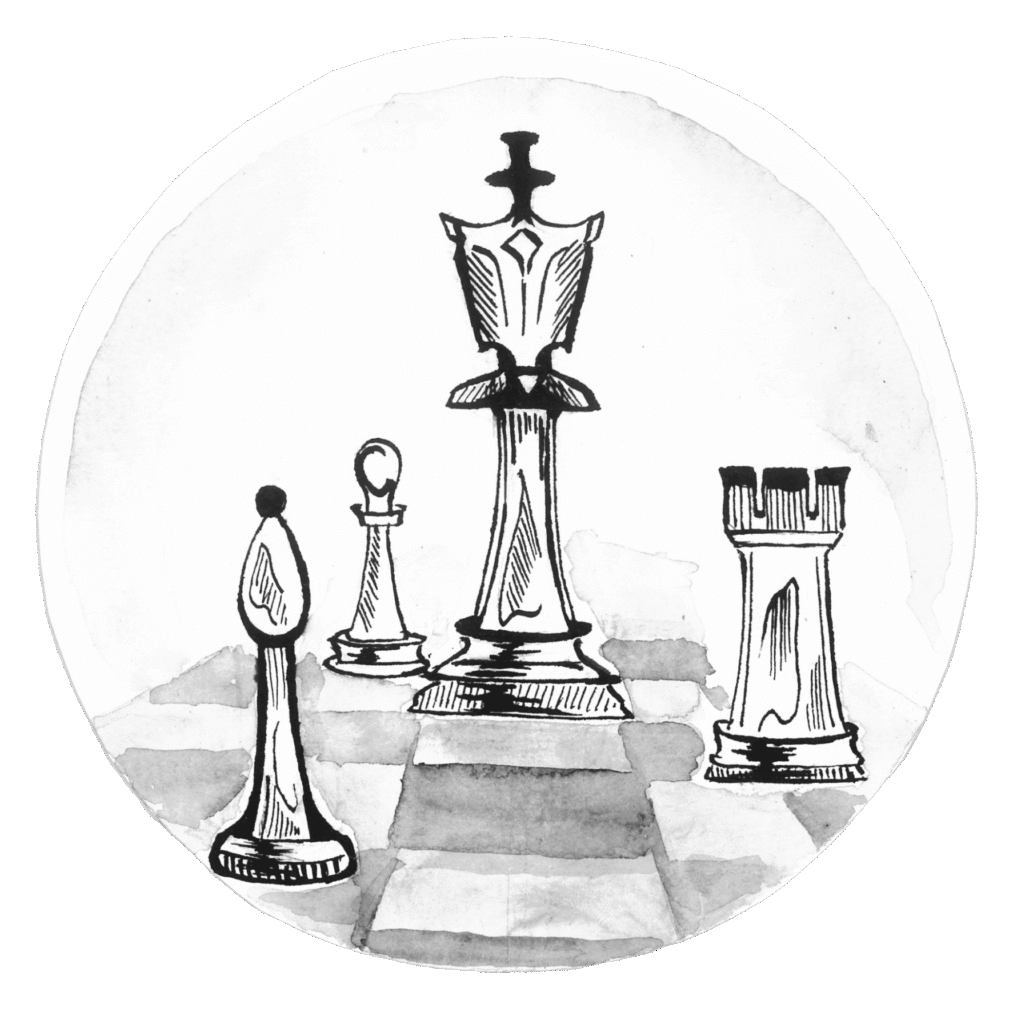 jeu échecs illustration Lucie Laux avocat